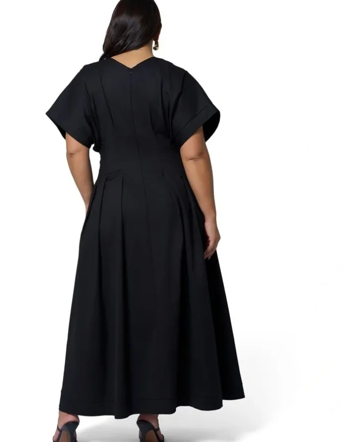 Pink Dusk by Curve Project Magnetic Pull Maxi Dress