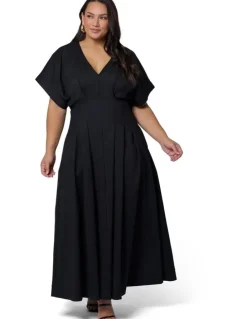 Pink Dusk by Curve Project Magnetic Pull Maxi Dress