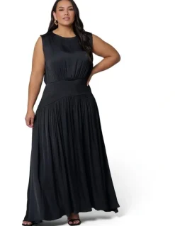 Pink Dusk by Curve Project Power Play Maxi Dress