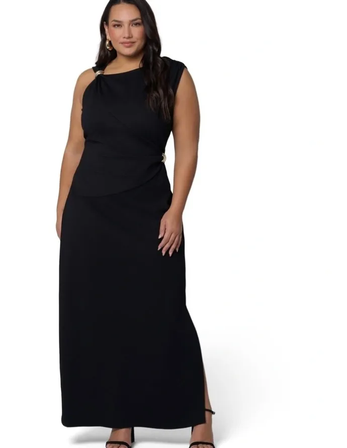 Pink Dusk by Curve Project Saint Maxi Dress