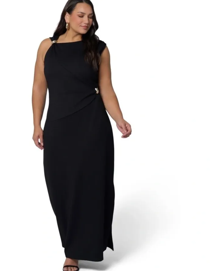 Pink Dusk by Curve Project Saint Maxi Dress