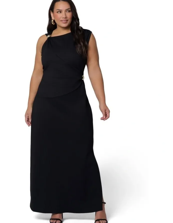 Pink Dusk by Curve Project Saint Maxi Dress