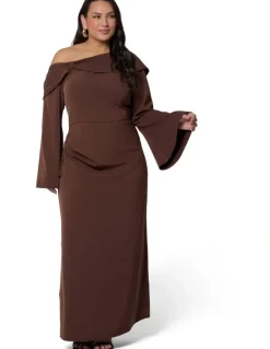 Pink Dusk by Curve Project Say My Name Midi Dress
