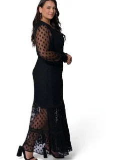Pink Dusk by Curve Project Secret Obsession Maxi Dress