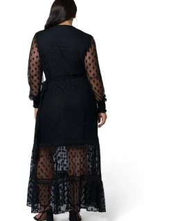 Pink Dusk by Curve Project Secret Obsession Maxi Dress