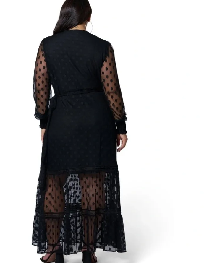 Pink Dusk by Curve Project Secret Obsession Maxi Dress