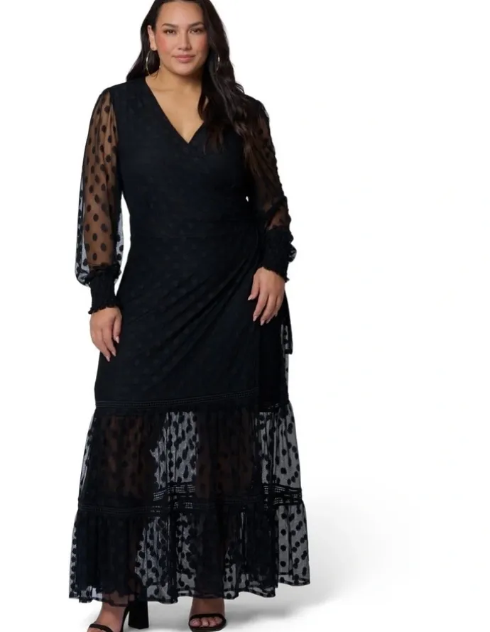 Pink Dusk by Curve Project Secret Obsession Maxi Dress