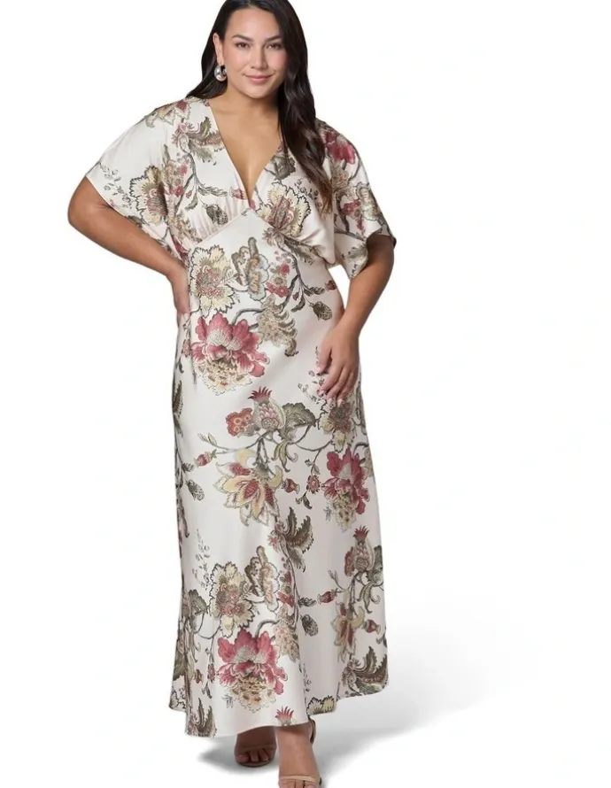 Pink Dusk by Curve Project Want It All Maxi Dress