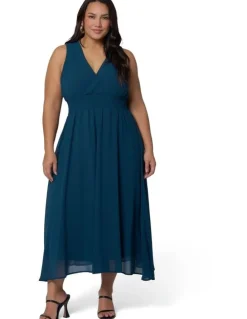 Pink Dusk by Curve Project Watermelon Sugar Maxi Dress