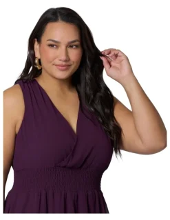 Pink Dusk by Curve Project Watermelon Sugar Maxi Dress