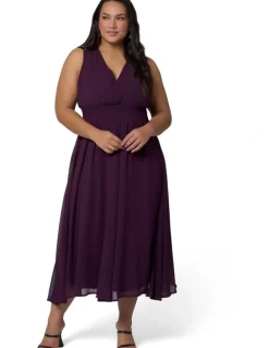 Pink Dusk by Curve Project Watermelon Sugar Maxi Dress