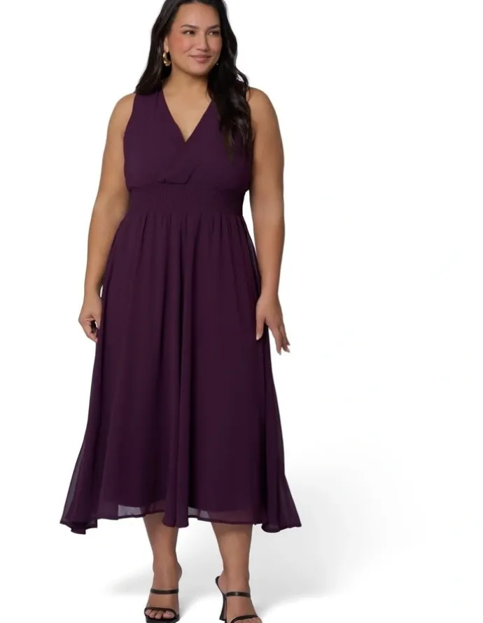 Pink Dusk by Curve Project Watermelon Sugar Maxi Dress