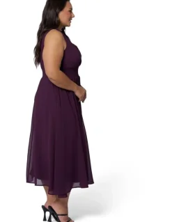 Pink Dusk by Curve Project Watermelon Sugar Maxi Dress