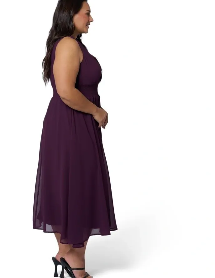 Pink Dusk by Curve Project Watermelon Sugar Maxi Dress