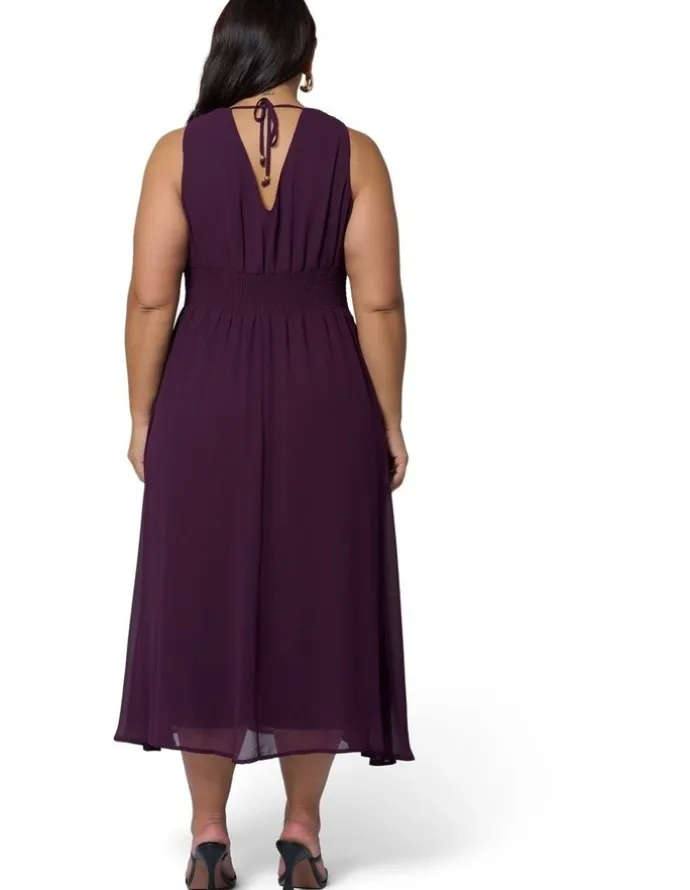 Pink Dusk by Curve Project Watermelon Sugar Maxi Dress