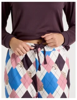 PJ Club Pyjama Set in Mama Chino Print