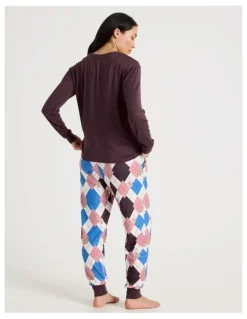 PJ Club Pyjama Set in Mama Chino Print