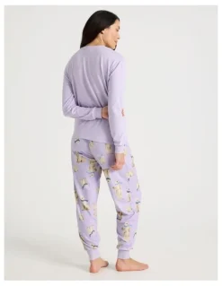 PJ Club Pyjama Set in Winter Bears Print