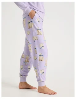 PJ Club Pyjama Set in Winter Bears Print