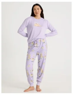 PJ Club Pyjama Set in Winter Bears Print