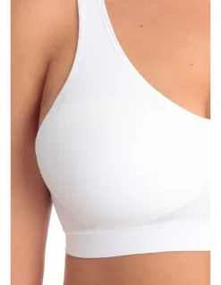 Playtex Comfort Revolution Wirefree Bra in White
