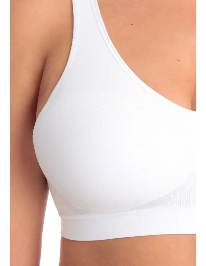 Playtex Comfort Revolution Wirefree Bra in White
