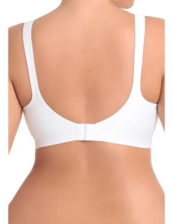 Playtex Comfort Revolution Wirefree Bra in White