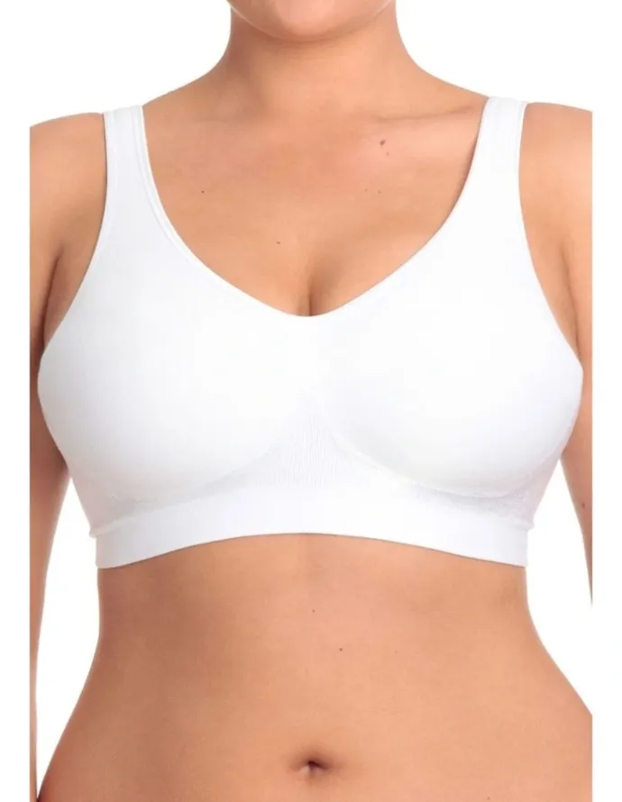 Playtex Comfort Revolution Wirefree Bra in White