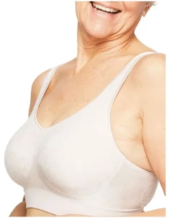 Playtex Flex It Contour Floral Bra in Pink