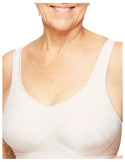 Playtex Flex It Contour Floral Bra in Pink