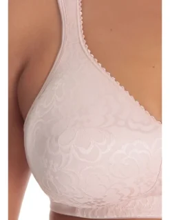 Playtex Ultimate Lift & Support Wirefree Bra in Pink