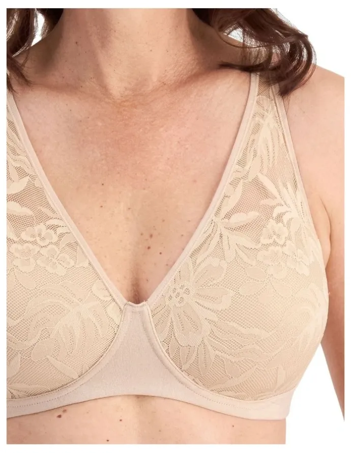 Playtex Ultralight Wirefree Bra in Nude