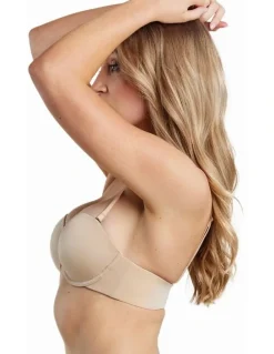 Pleasure State My Fit FMO Smooth Strapless Bra in Frappe