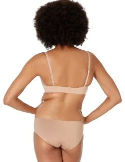 Pleasure State My Fit FMO Graduated Smooth Plunge Bra in Frappe