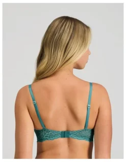 Pleasure State My Fit Lace Push Up Bra in Mediterranea