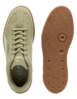 Puma Club II Era Suede Sneaker in Green