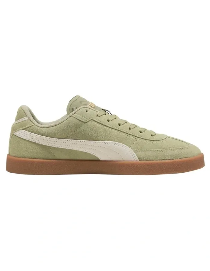 Puma Club II Era Suede Sneaker in Green