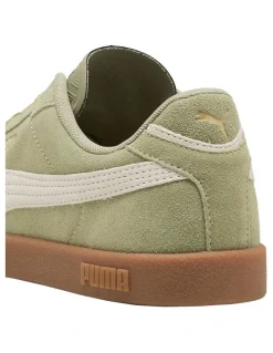Puma Club II Era Suede Sneaker in Green