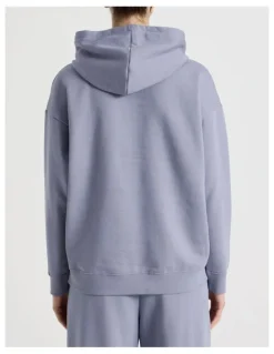 Puma Essentials Cat Logo Hoodie in Grey Sky
