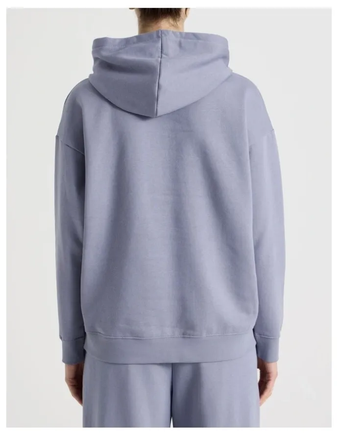 Puma Essentials Cat Logo Hoodie in Grey Sky