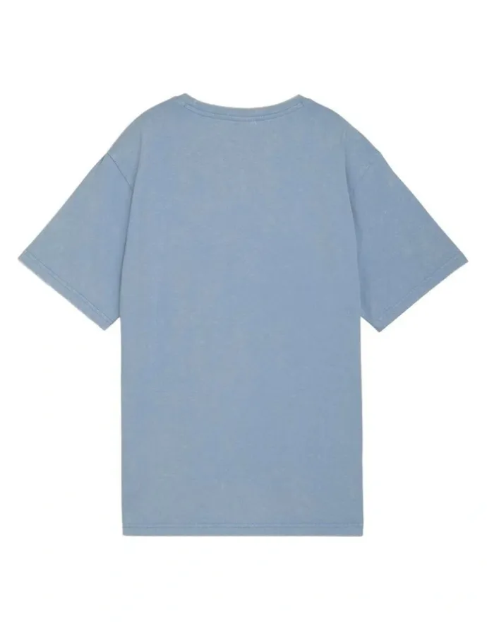 Puma Essentials Elevated Wash Tee in Blue