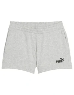 Puma Essentials Small No. 1 Logo Shorts in Grey