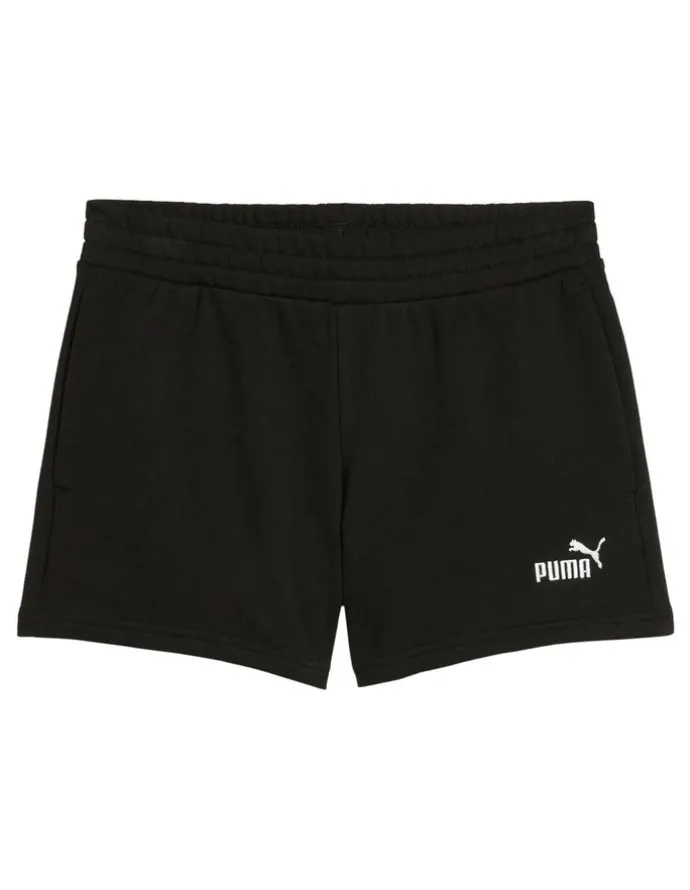 Puma Essentials Small No. 1 Logo Shorts in Black