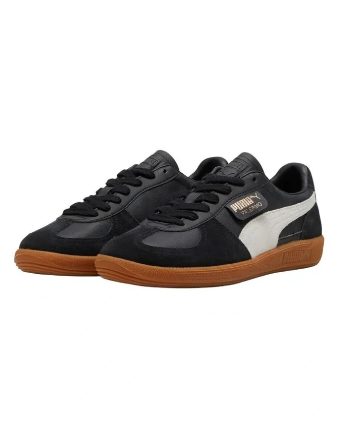 Puma Palermo Lth Shoes in Black