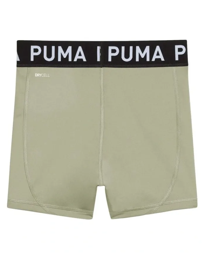 Puma Strong 3 Short Tight in Green