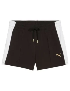 Puma T7 Pintuck Shorts 4 in Puma Back