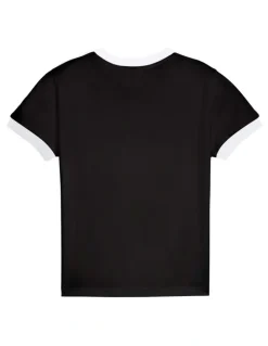 Puma T7 Slim Tee in Black