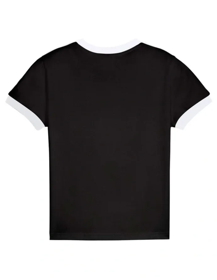 Puma T7 Slim Tee in Black