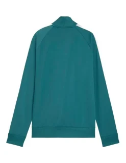 Puma T7 Track Jacket in Green