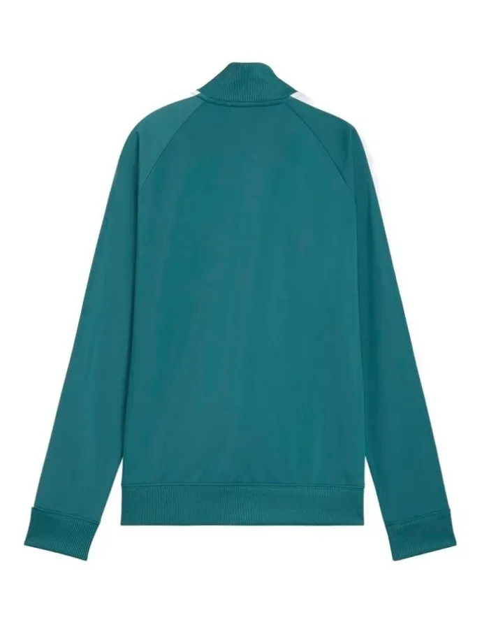 Puma T7 Track Jacket in Green